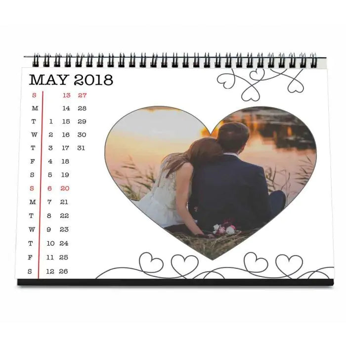 Personalised You and Me Calendar