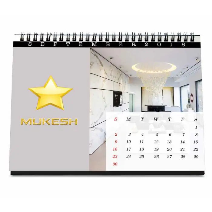 I'M A Star Personalised Desk Calendar