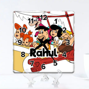 Personalised Flintstones Clock-5