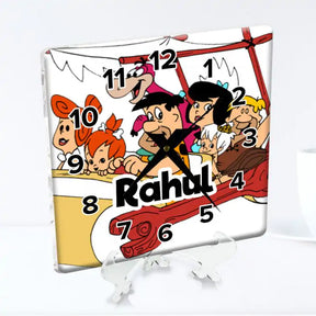 Personalised Flintstones Clock-6