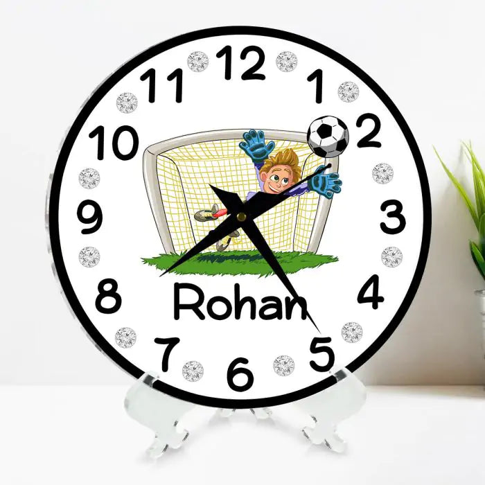 Buy Personalised Football Hero Clock Online at Best Prices - Giftcart.com