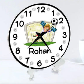 Personalised Football Hero Clock