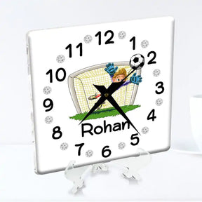 Personalised Football Hero Clock
