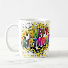 Happy Birthday Wishes Ceramic Mug