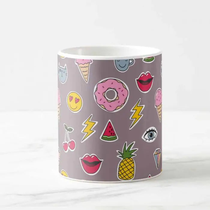 Ice Cream Icon Ceramic Mug