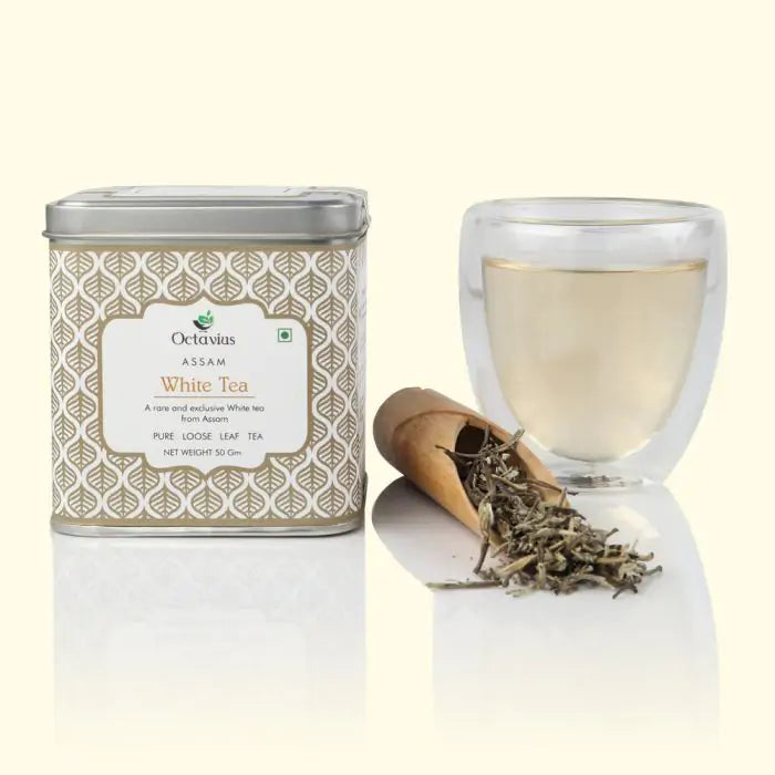 White Refreshing Octavius Assam Tea-1