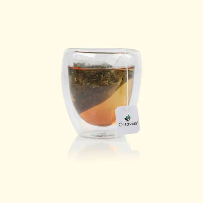 Octavius Tulsi Green Tea - 20 Pyramid Tea Bags-2