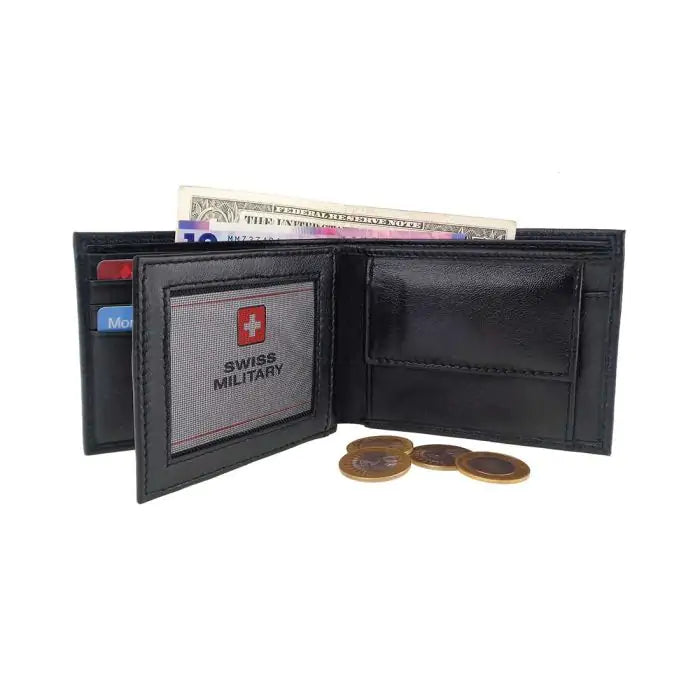 LW29 - Leather Wallet - SWISS MILITARY CONSUMER GOODS LIMITED