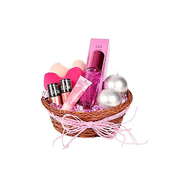 Order Online Beautiful Makeup Kit Basket | Blissmygift