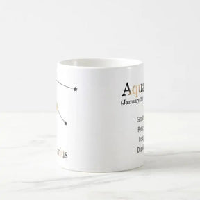 Zodiac Constellation Mug - Aquarius-3