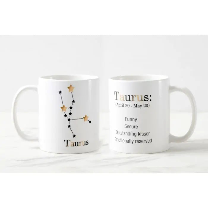 Zodiac Constellation Mug - Taurus