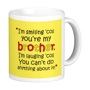 Simply The Best Bro Yellow Mug