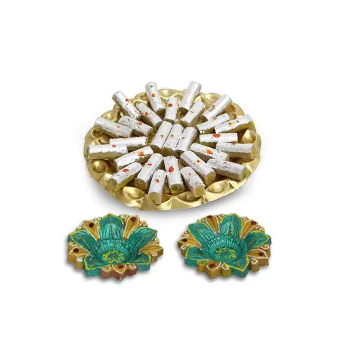 Kaju Roll & Diya Hamper