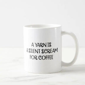 Silent Coffee Scream Coffee Mug-1