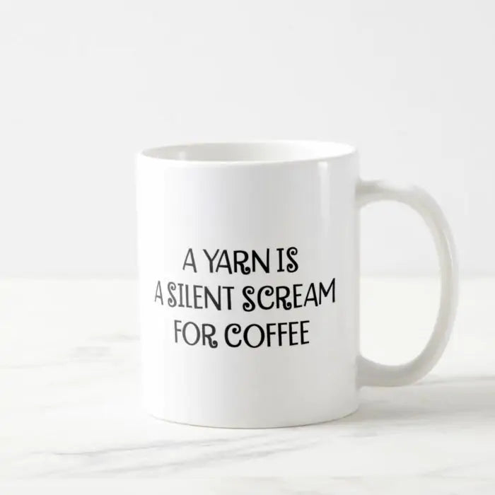 Silent Coffee Scream Coffee Mug