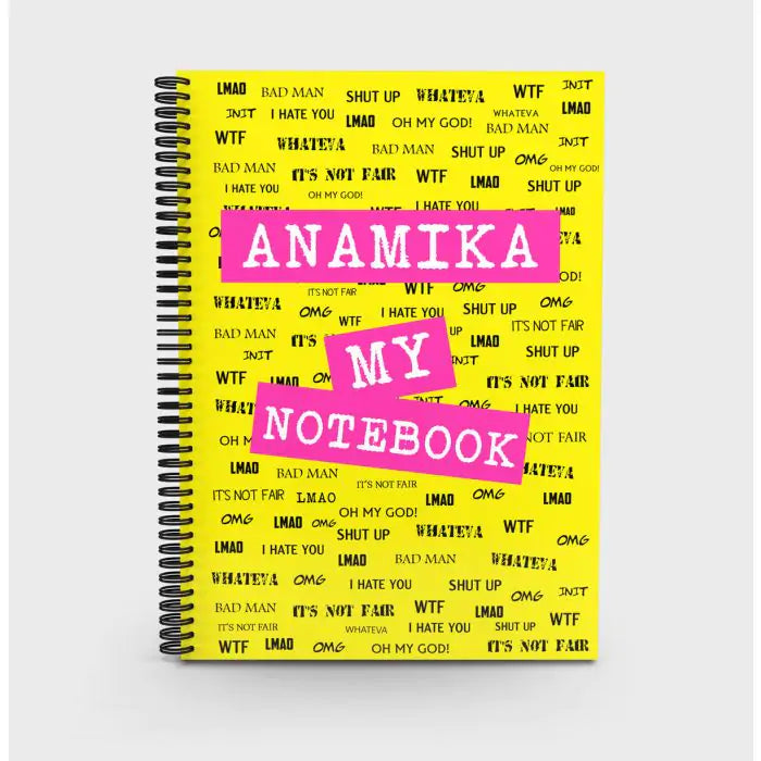 My Journal Personalised Notebook