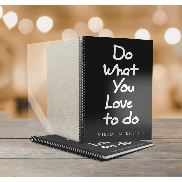 Do What You Love To Do Personalised Notebook-2