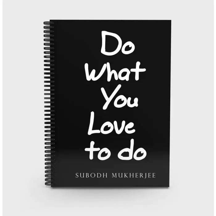 Do What You Love To Do Personalised Notebook-1
