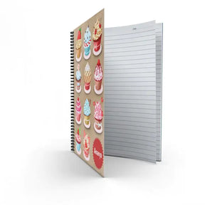 Cupcake Personalised Notebook