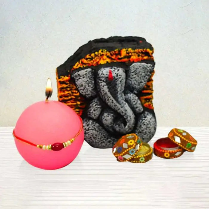 Ganesha Rakhi Gift Hamper