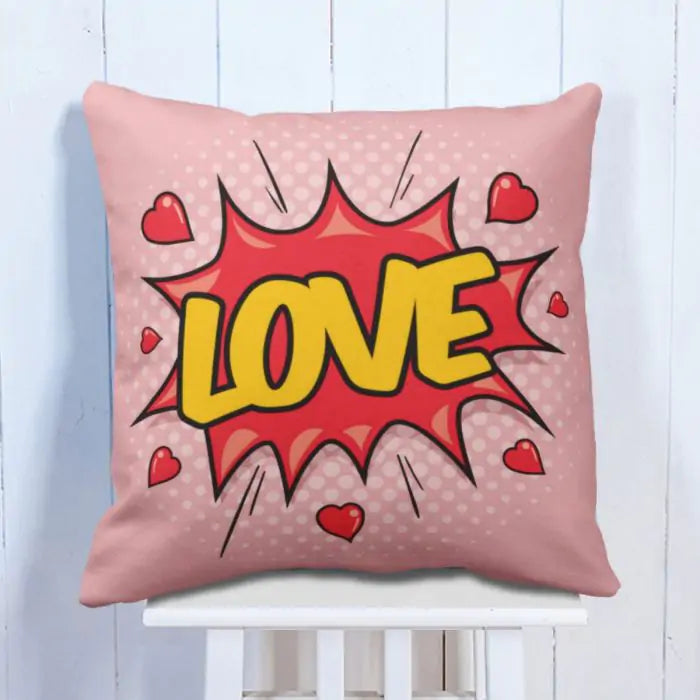 Love Bomb  Cushion