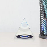 Feng Shui Evil Eye Crystal Pyramid
