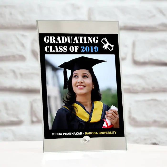 Buy Personalised Graduation Glass Frame Online at Best Prices ...