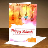 Personalised Beautiful Vibrant Diwali Greeting Card-1