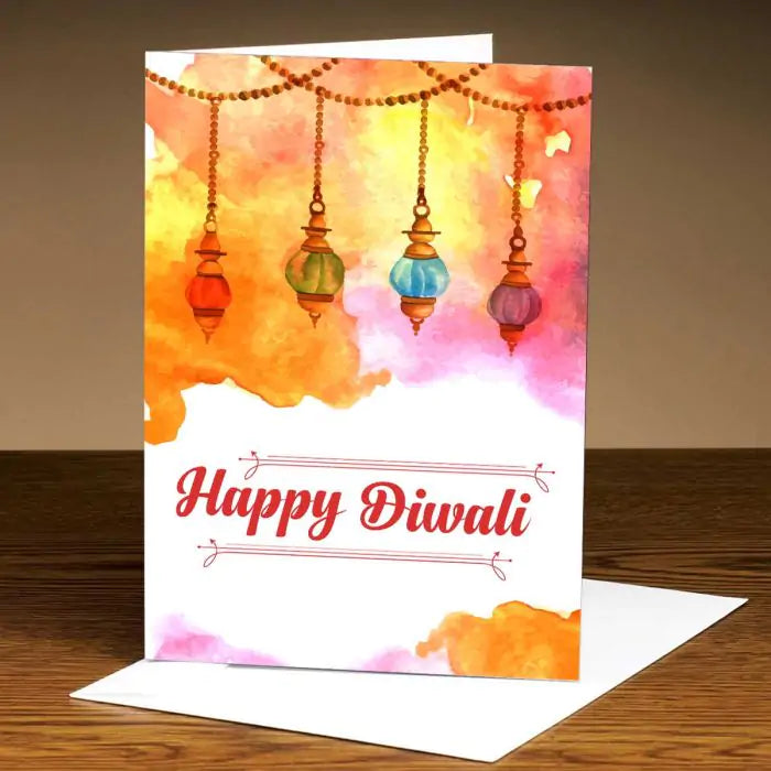 happy diwali greeting cards