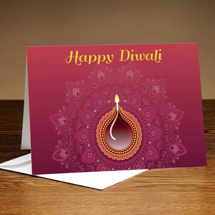 Buy Personalised Wishing You A Prosperous Diwali Greeting Card Online ...