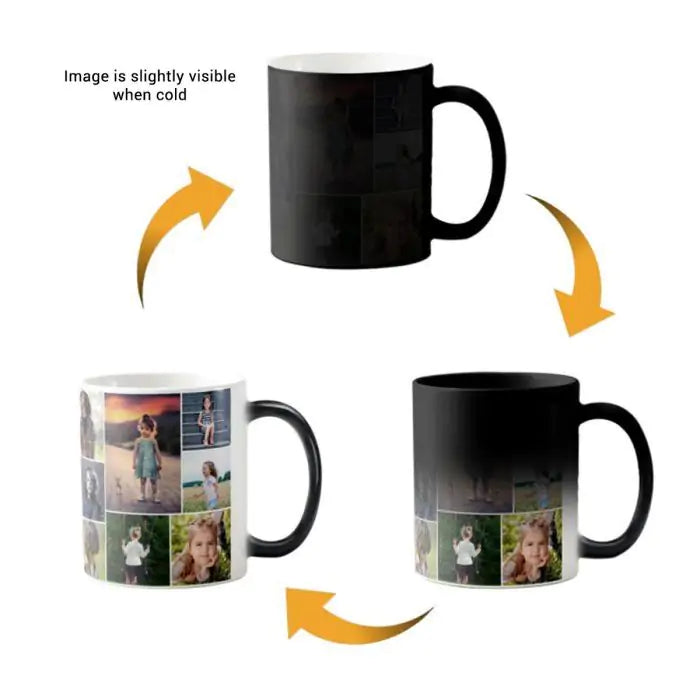 Personalised 15 Photo Magic Mug