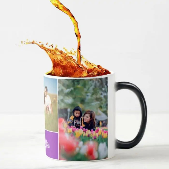 Personalised We Love Mom Magic Mug