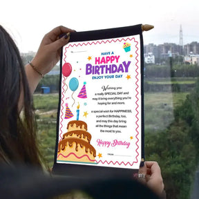 Personalised Birthday Special Scroll