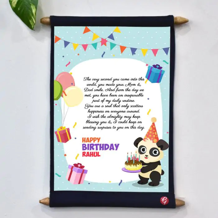 Personalised Birthday Wishes from Mom & Dad-1