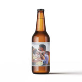 Set of 6 Personalised Father's Day Beer Label-1