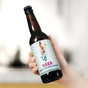 Set of 6 Personalised Beer Brew Beer Label