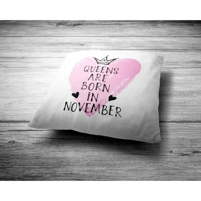 November Born  Cushion