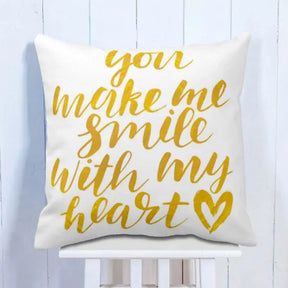 You Make Me Smile Cushion