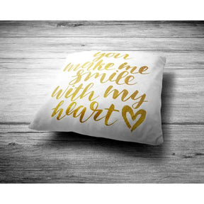 You Make Me Smile Cushion