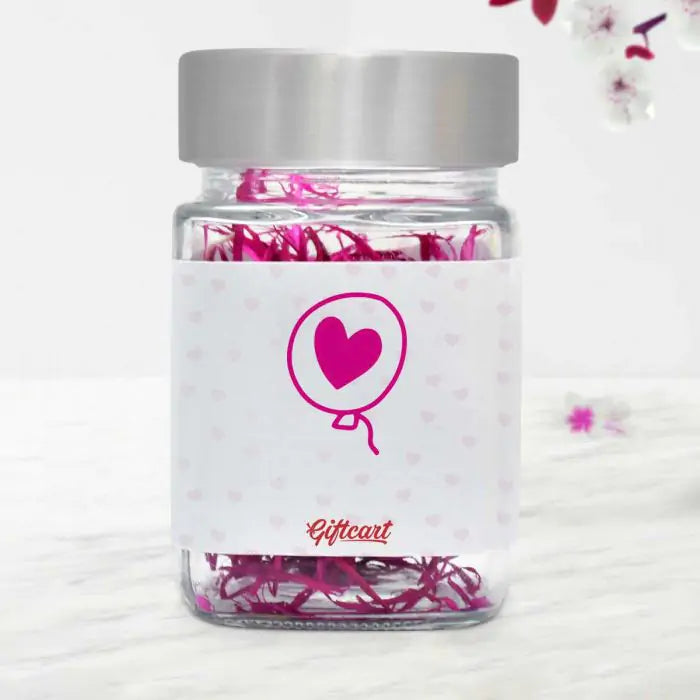 Personalised Full Of Love Jar Gift