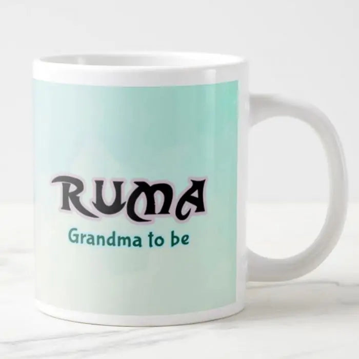 Personalised Grandma To Be Baby Shower Gift Mug-1