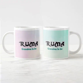 Personalised Grandma To Be Baby Shower Gift Mug