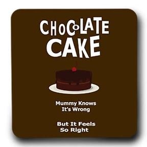 Chocolate Cake Fridge  Magnet