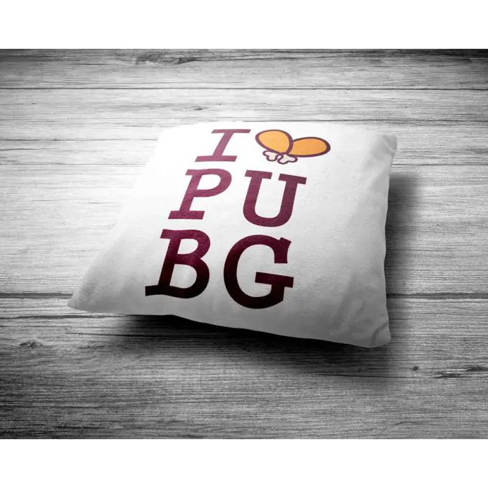 I Love Pubg Cushion