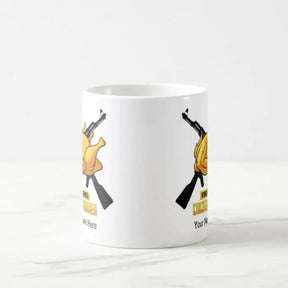 Personalised Winner Chicken Dinner Ceramic Mug