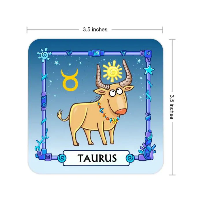 Taurus  Coaster  Set of  4