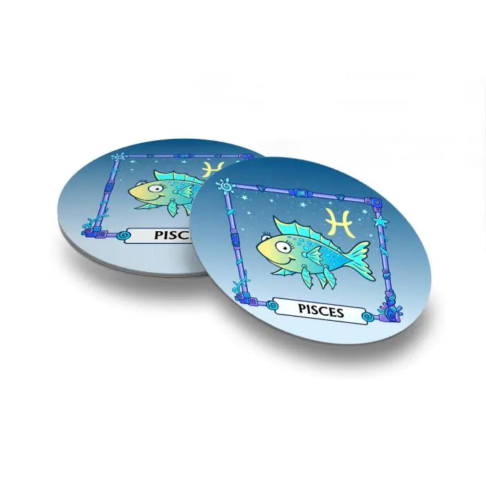 Pisces  Coaster  Set of  4