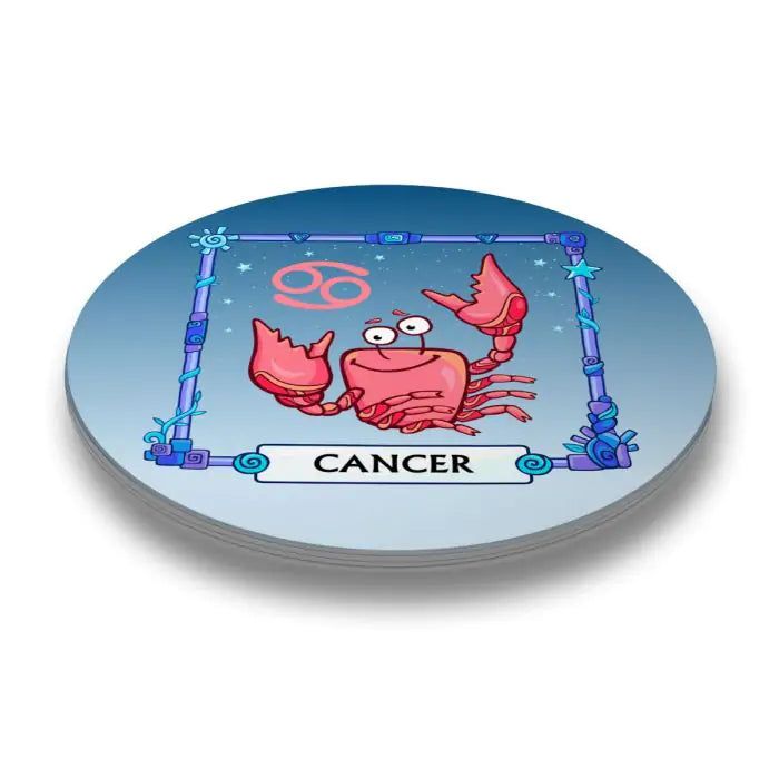 Cancer  Coaster  Set of  4