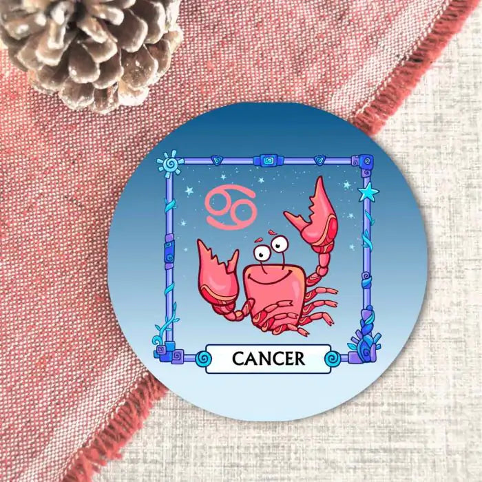 Cancer  Coaster  Set of  4