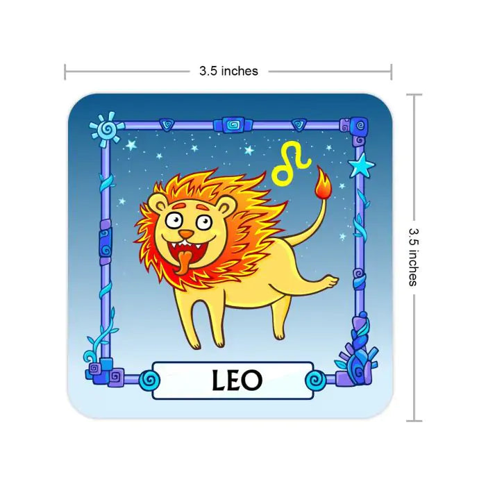 Leo  Coaster  Set of  4